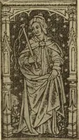 An illustration from L'art religieux de la fin du moyen âge en France; (1908)