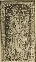 An illustration from L'art religieux de la fin du moyen âge en France; (1908)