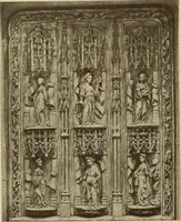 An illustration from L'art religieux de la fin du moyen âge en France; (1908)
