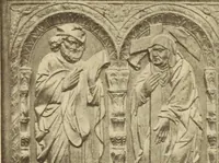 An illustration from L'art religieux de la fin du moyen âge en France; (1908)