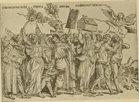 An illustration from L'art religieux de la fin du moyen âge en France; (1908)