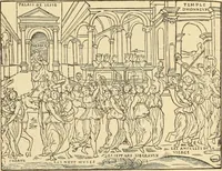 An illustration from L'art religieux de la fin du moyen âge en France; (1908)