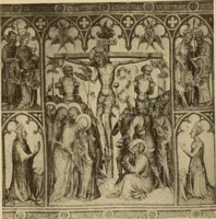 An illustration from L'art religieux de la fin du moyen âge en France; (1908)