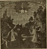 An illustration from L'art religieux de la fin du moyen âge en France; (1908)