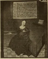 An illustration from L'art religieux de la fin du moyen âge en France; (1908)