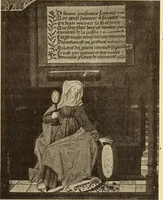 An illustration from L'art religieux de la fin du moyen âge en France; (1908)