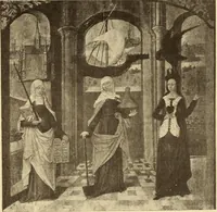 An illustration from L'art religieux de la fin du moyen âge en France; (1908)
