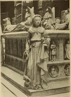 An illustration from L'art religieux de la fin du moyen âge en France; (1908)
