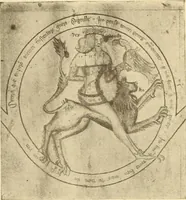 An illustration from L'art religieux de la fin du moyen âge en France; (1908)