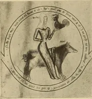 An illustration from L'art religieux de la fin du moyen âge en France; (1908)