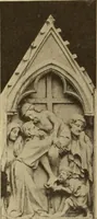 An illustration from L'art religieux de la fin du moyen âge en France; (1908)