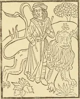 An illustration from L'art religieux de la fin du moyen âge en France; (1908)