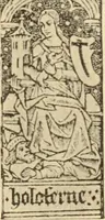 An illustration from L'art religieux de la fin du moyen âge en France; (1908)