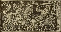 An illustration from L'art religieux de la fin du moyen âge en France; (1908)