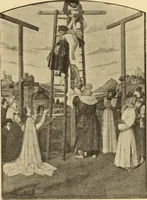 An illustration from L'art religieux de la fin du moyen âge en France; (1908)