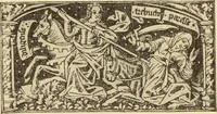 An illustration from L'art religieux de la fin du moyen âge en France; (1908)