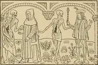 An illustration from L'art religieux de la fin du moyen âge en France; (1908)