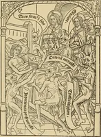 An illustration from L'art religieux de la fin du moyen âge en France; (1908)