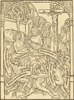 An illustration from L'art religieux de la fin du moyen âge en France; (1908)