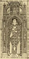 An illustration from L'art religieux de la fin du moyen âge en France; (1908)