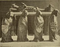 An illustration from L'art religieux de la fin du moyen âge en France; (1908)
