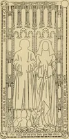 An illustration from L'art religieux de la fin du moyen âge en France; (1908)