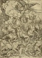 An illustration from L'art religieux de la fin du moyen âge en France; (1908)