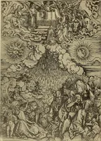 An illustration from L'art religieux de la fin du moyen âge en France; (1908)