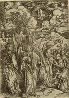 An illustration from L'art religieux de la fin du moyen âge en France; (1908)
