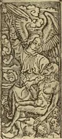 An illustration from L'art religieux de la fin du moyen âge en France; (1908)
