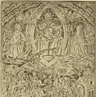An illustration from L'art religieux de la fin du moyen âge en France; (1908)