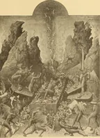 An illustration from L'art religieux de la fin du moyen âge en France; (1908)