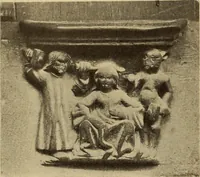 An illustration from L'art religieux de la fin du moyen âge en France; (1908)