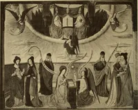An illustration from L'art religieux de la fin du moyen âge en France; (1908)