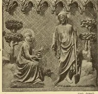 An illustration from L'art religieux de la fin du moyen âge en France; (1908)