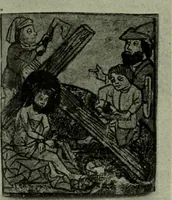 An illustration from L'art religieux de la fin du Moyen Age en France : étude sur l'iconographie du Moyen Age et sur ses sources d'inspiration (1922)