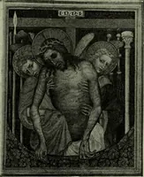 An illustration from L'art religieux de la fin du Moyen Age en France : étude sur l'iconographie du Moyen Age et sur ses sources d'inspiration (1922)