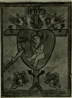 An illustration from L'art religieux de la fin du Moyen Age en France : étude sur l'iconographie du Moyen Age et sur ses sources d'inspiration (1922)