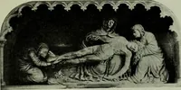 An illustration from L'art religieux de la fin du Moyen Age en France : étude sur l'iconographie du Moyen Age et sur ses sources d'inspiration (1922)
