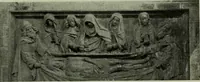 An illustration from L'art religieux de la fin du Moyen Age en France : étude sur l'iconographie du Moyen Age et sur ses sources d'inspiration (1922)