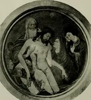 An illustration from L'art religieux de la fin du Moyen Age en France : étude sur l'iconographie du Moyen Age et sur ses sources d'inspiration (1922)