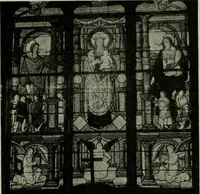 An illustration from L'art religieux de la fin du Moyen Age en France : étude sur l'iconographie du Moyen Age et sur ses sources d'inspiration (1922)