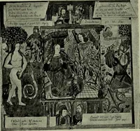 An illustration from L'art religieux de la fin du Moyen Age en France : étude sur l'iconographie du Moyen Age et sur ses sources d'inspiration (1922)