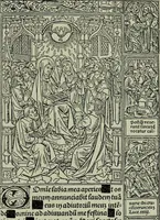 An illustration from L'art religieux de la fin du Moyen Age en France : étude sur l'iconographie du Moyen Age et sur ses sources d'inspiration (1922)