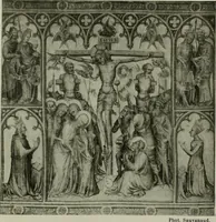 An illustration from L'art religieux de la fin du Moyen Age en France : étude sur l'iconographie du Moyen Age et sur ses sources d'inspiration (1922)