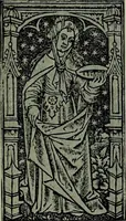 An illustration from L'art religieux de la fin du Moyen Age en France : étude sur l'iconographie du Moyen Age et sur ses sources d'inspiration (1922)