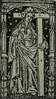 An illustration from L'art religieux de la fin du Moyen Age en France : étude sur l'iconographie du Moyen Age et sur ses sources d'inspiration (1922)