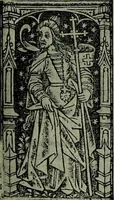 An illustration from L'art religieux de la fin du Moyen Age en France : étude sur l'iconographie du Moyen Age et sur ses sources d'inspiration (1922)