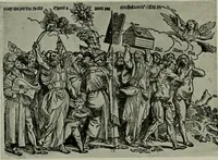 An illustration from L'art religieux de la fin du Moyen Age en France : étude sur l'iconographie du Moyen Age et sur ses sources d'inspiration (1922)