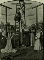 An illustration from L'art religieux de la fin du Moyen Age en France : étude sur l'iconographie du Moyen Age et sur ses sources d'inspiration (1922)